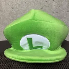 【美品】USJ スーパーマリオブラザーズ ルイージ 帽子 ファンキャップ