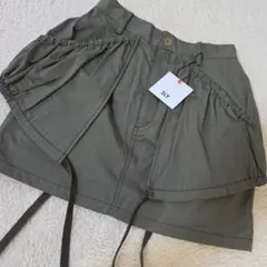 値下げ♥️半額値下げ♥️SLY♥️カーキドロストミニスカート♥️150cm
