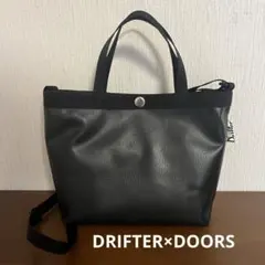 『別注』DRIFTER×DOORS　ショルダーバッグ 黒のサムネイル