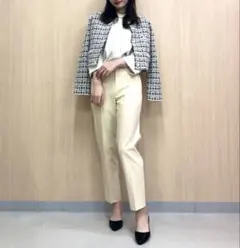 試着のみ　スマートアンクルパンツ Lサイズ