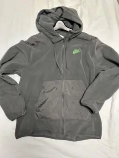 値下　ナイキ　Nike フリースジャケット ツートーン　グレー