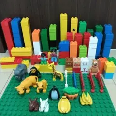 LEGO 200ピース　動物園 アンパンマン