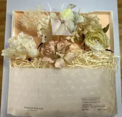 お値下げ！DAHLIA ROUIGEドライフラワーとワイヤーフラワーの髪飾り