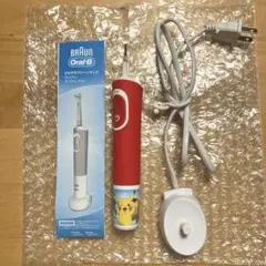 ブラウン オーラルB ポケモン 電動歯ブラシ すみずみクリーンキッズ