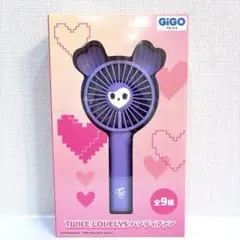 箱付き発送 GiGO TWICE LOVELYS ハンディファン サナ - メルカリ