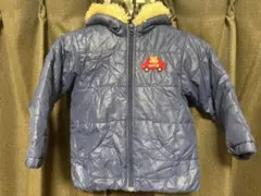 フード付きネイビージャケット