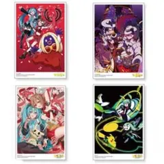 ポケミク ポストカード 初音ミク MEIKO