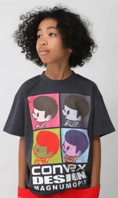 新品120.140 ポップアートWIDE-TワイドTシャツのサムネイル