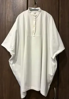 yuni 強撚塩縮コットン カフタンチュニックシャツ - メルカリ