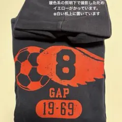 GAP サッカー ボールプリント パーカー 140 cm ネイビー 裏起毛