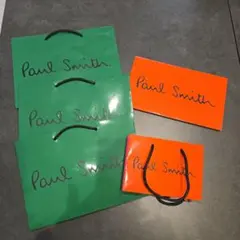 ポール・スミス ショップ袋5枚セット