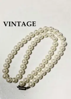ネックレス パール風 アンティーク フォーマル エレガント 結婚式 パーティ