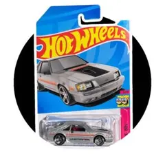 ホットウィール《 '84 フォード マスタング SVO 銀 *フォックス 》未開