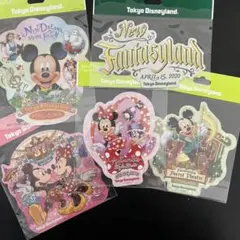 ディズニーステッカー・クリアホルダーセット