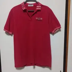 Munsingwear 赤 ポロシャツ Lサイズ