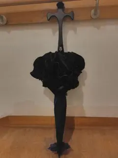 Moi-meme-Moitie パゴタパラソル 黒×青 モワティエ 日傘 Moi-meme-Moitie パゴタパラソル 黒×青 モワティエ 日傘 Moi-même