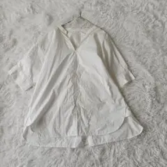 GREEN LABEL RELAXING スキッパーシャツ Lホワイト