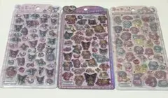 うるちゅるポップシール サンリオキャラクター 正規品3枚セット