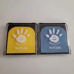 シャチハタ 手形スタンプパッド2色セット