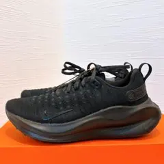 NIKE インフィニティラン4 ブラック 黒 スニーカー 23.5cm