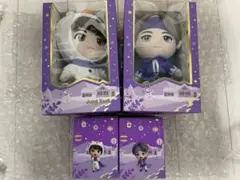 BTS TinyTAN プラッシュトイとスノーボールの4点セット　テテとグク