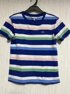 LACOSTE マルチボーダー Tシャツ　140センチのサムネイル