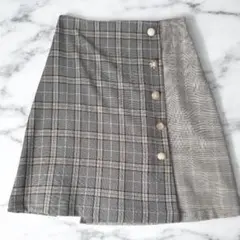 【新品未使用】INGNI 台形スカート グレーチェック
