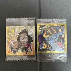 ワンピース ウエハース シール カイドウ＆アルベル シークレット