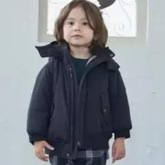 【80cm】MA1風フード取外ジャケット petit main 男の子のサムネイル