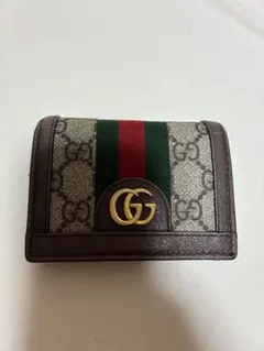 Gucci GGパターン 二つ折り財布