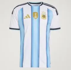 アルゼンチン代表 ホーム ユニフォーム 2つ星 カタールワールドカップ