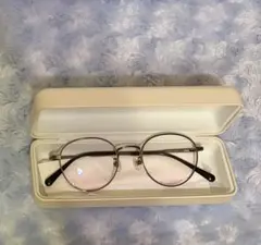 JINS Modern Rim Metal 中顔面短縮　チークレンズ　度なし