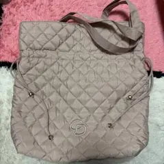 【美品】COCODEAL 推し活キルティング2WAYトートバッグ ピンク
