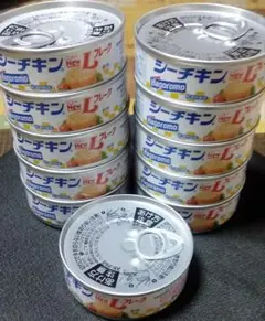 最終価格 はごろもシーチキン New Lフレークまぐろ油漬け70g 11缶セットのサムネイル