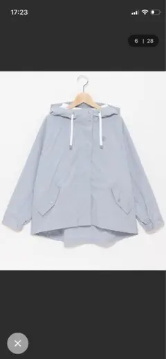 pom ponette junior フード付きジャケット S (140)