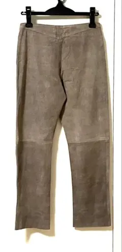【JOSEPH/ジョゼフ】羊革パンツ　ベージュ　イタリア製　Mサイズのサムネイル