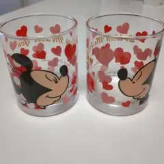 東京ディズニーリゾート ミッキー ミニー グラス 2個セット