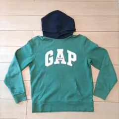 GAP パーカー Mサイズ 緑/ネイビー