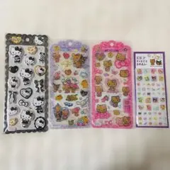 ギャルキティ　日焼けキティ　マシュマロシール　ドロップジェリー　タイルシール