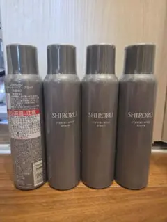 SHIRORU クリスタルホイップブラック 120g 3本セット - メルカリ