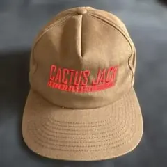 CACTUS JACK ブラウンキャップ