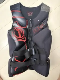 RONIX + Volcom ブラック/レッド ライフジャケット RONIX ロニックス VOLCOM CAPELLA 3.0 メンズ ライフジャケット