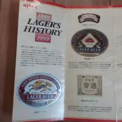 KIRIN LAGER BEER ラベルセット