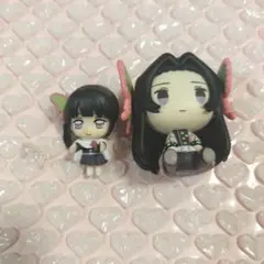 鬼滅の刃 一番くじ カナエ カナヲ ちょこのっこ ならぶんです ガチャガチャ