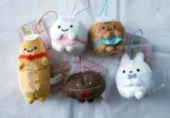 すみっコぐらし あつまるんですいろんななかま ゴムひも付きマスコット