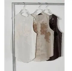 2026年最新】embroidery middle vest todayfulの人気アイテム - メルカリ