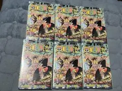 新品シュリンク帯付き:ONE PIECE 102巻 初版6冊セット 尾田栄一郎