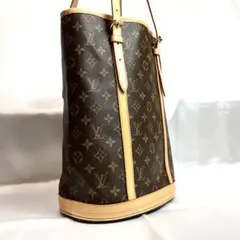 【外観美品】ルイヴィトン　M42236 モノグラム　バケットGM バケツ型