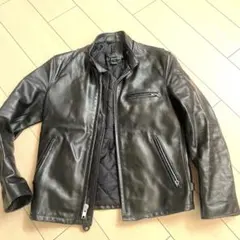 【米国製】Schott レザーライダースジャケットホースハイド 36馬革