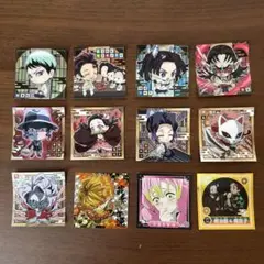 【まとめ売り】鬼滅の刃 チビキャラ ステッカー 12枚セット